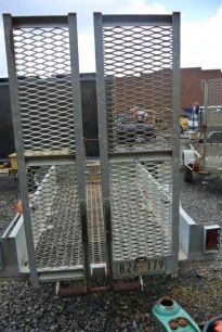 PANTON HILL SINGLE AXLE PLANT TRAILER