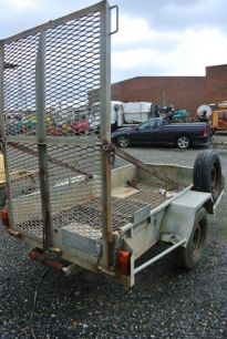 PANTON HILL SINGLE AXLE PLANT TRAILER