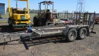 ALLYWELD 2006 TAG 2 5 TON GALVANISED PLANT TRAILER