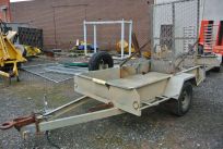 PANTON HILL SINGLE AXLE PLANT TRAILER